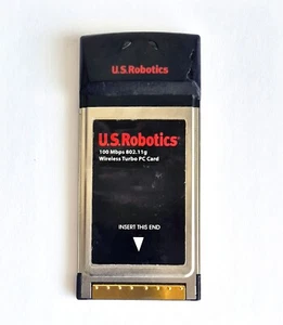 Scheda wireless PCMCIA U.S. Robotics USR5410 - Zdjęcie 1 z 2