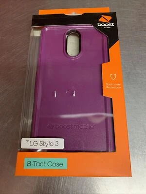 Cover For LGSTYLO 3/Dual Layer ProtectionDefend Against Cracks& Scratches/Purple - Image 1 of 4