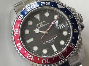 TECHNOS PEPSI BEZEL DIVER’S WATCH TSM412