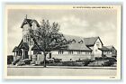 1930 St. Rita&#39;s Church, Oakland Beach Rhode Island, RI Vintage Postcard