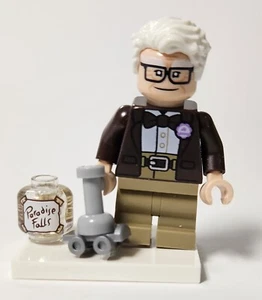 Lego Minifigura de 43217 Disney Up House dis091 Carl Fredricksen Paradise Fall - Imagen 1 de 4