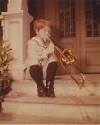 Ron Howard The Music Man Child Star playing trombone Vintage 8x10 Color Photo 
