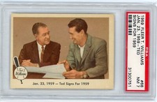 1959 Fleer Ted Williams Baseball Cards 18