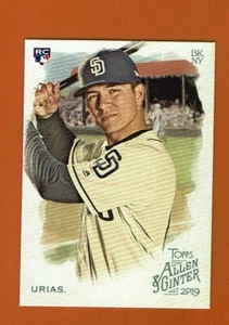 Topps Allen & Ginter Luis Urias RC #79 2019 San Diego Padres - Imagen 1 de 1