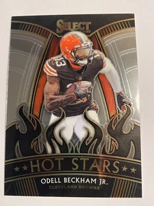 2020 Select Football Hot Stars Odell Beckham Jr #HS11 Browns - Picture 1 of 1
