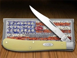 Astuccio xx Coltelli Slimline Trapper Giallo Delrin Coltello Tascabile Inox 80031 - Foto 1 di 4