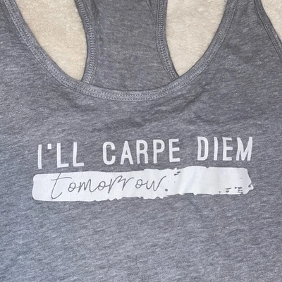 Regata Racerback Ideal T By Next Level ajustada com citações motivacionais XXL - Imagem 1 de 4