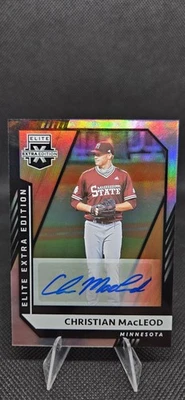 2021 Elite Extra Edition - Christian Macleod #159 Signatures RC! - Image 1 of 2