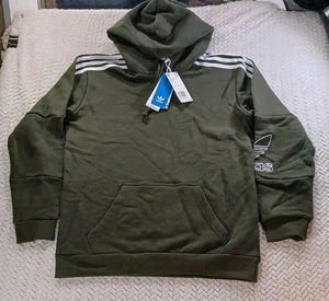 Adidas Originals Outline Pullover Hoodie Grün DH5780 HERREN GRÖSSE Small - Bild 1 von 19