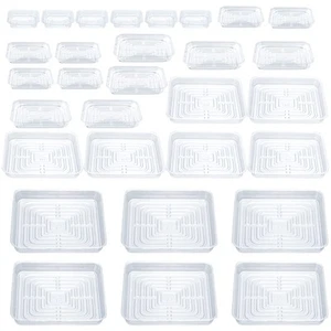 30 Pack Square Plant Saucer Plant Trays for Pots 4/6/8/10/12 Inch Plant Sauce... - Picture 1 of 7