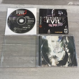 Resident Evil 3: Nemesis (Sega Dreamcast, 2000) CIB, Tested - Very Clean