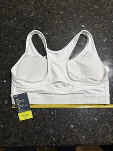 Xersion Women's Sports Bra XL White New With Tags Medium Support Quick-dri Cups - Bild 1 von 7