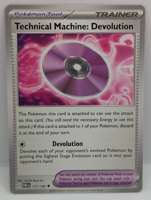 Technical Machine: Devolution 177/182 SV04: Paradox Rift Regular NM Pokemon - Image 1 of 2