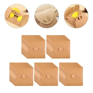  50 Pcs Retro -Umschlagstasche Baby DVD-Hüllen Aus Kraftpapier Umhüllen - Afbeelding 1 van 10