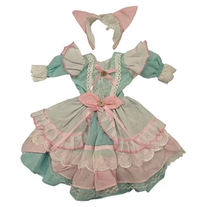 1/3 BJD Puppenkleidung Modisches, Stilvolles Kostüm Handgefertigtes Puppenkleid - Picture 1 of 7