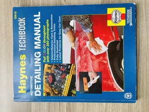 Automotive Detailing Manual (Haynes Techbook) Paperback Haynes - Nostalgic Gift - Imagen 1 de 2