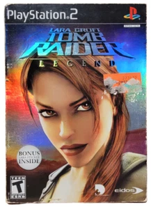 Tomb Raider Legend (Playstation 2 PS2) Holo Slip Cover Complete! Disc Near Mint! - Picture 1 of 1