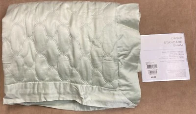 Nuevo Martha Stewart Trousseau Cirque Standard Sham Seafoam (verde) Foto 1 de 3
