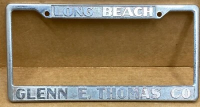 RARO DODGE (LONG BEACH CA.) CARRO GLENN E.THOMAS AÑOS 70/80 🚗 MARCO MATRÍCULA Foto 1 de 4