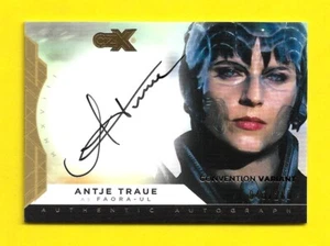2019 CZX Super Heroes & Super Villains Exclusive Autograph Antje Traue as Faora - Picture 1 of 3