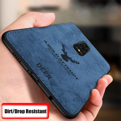 For Xiaomi Poco X5 Redmi Note 11 10 12 Pro Matte Leather Case Shockproof Cover - Image 1 of 4