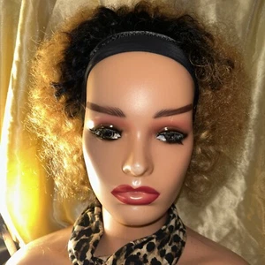 Human Hair Headband Wig - Picture 1 of 18