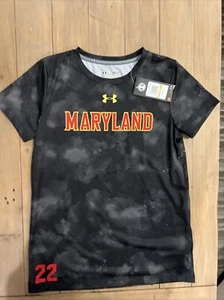 Under Armour Maryland Terrapins Women's Small Jorgensen Short Sleeve 1310702 - Picture 1 of 2