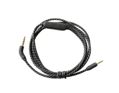 Black JBL Audio Cable Mic 3.5MM-2.5MM for LIVE 500BT 400BT 650BTNC Headphones - Image 1 of 4