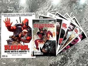 LOTE DE Deadpool alto grado #6 8 9 10 11 12 (2009) Marvel Comics + Póster Promocional Raro - Imagen 1 de 17