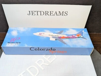 MINIATURAS DE VUELO 1/200 WESTERN PACIFIC BOEING 737-300 COLORADO SPRINGS N951WP Foto 1 de 4