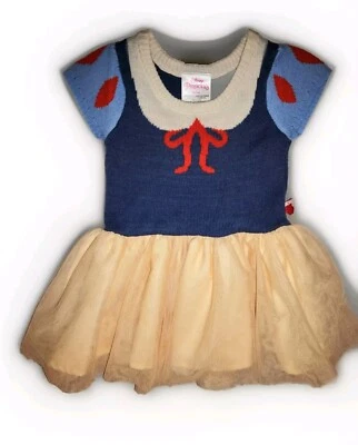 Disney Princess Sweater Tutu Dress Snow White Size 3T - Image 1 of 4