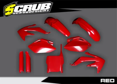Kit carrocería plástico motocross Honda CRF450R 2005-2006 Foto 1 de 4