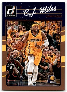 2016-17 Donruss C.J. Miles Indiana Pacers #95