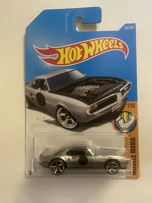 2016 Hot Wheels Muscle Mania #1/10 CUSTOM 67 PONTIAC FIREBIRD #335/365 - Image 1 of 2