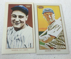 2009 Topps 206 Piedmont Mini #271 ~ LOU GEHRIG ~ regular and SP variant - Picture 1 of 2
