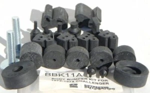 NEW REPRODUCTION 1972 - 1974 DODGE CHALLENGER BODY BUMPER KIT HBK11A - Picture 1 of 1