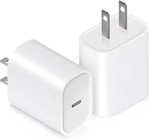 USB C Charger Block 20W PD 3.0 Fast Charging Wall Charger USBC Power Adapter ... - Picture 1 of 7