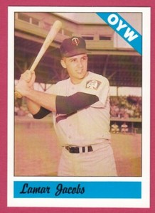 1979 One Year Winners Baseball card #68 Lamar ( Jake ) Jacobs -- Minnesota Twins