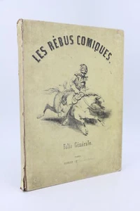 CHAM Les rébus comiques EDITION ORIGINALE Relié 1850 - Picture 1 of 1