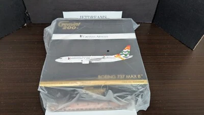 1/200 CAYMAN AIRWAY BOEING 737 MAX 8 1ST MAX 2019'S COLORS VP-CIX GEMINI JETS - Image 1 of 4