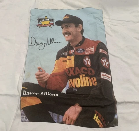 DAVEY ALLISON MAXX COLLECTOR SERIES 1992 T-Shirt SEALED Size XL Single Stitch Cover
