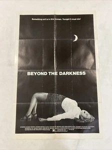 1974 BEYOND THE DARKNESS 27x41 ORIG 1-SHEET POSTER HORROR DEMONIC POSSESSION - Picture 1 of 7