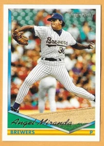 Angel Miranda Milwaukee Brewers #709 - Topps Gold NM-MT 1994 - Bild 1 von 2