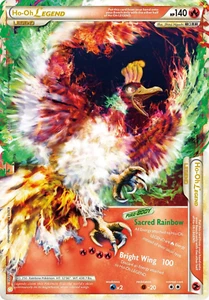 Pokémon HoOh Legende (beide Hälften) Heartgold & Soulsilver Holo (HGSS) 111+112/123 - Bild 1 von 10