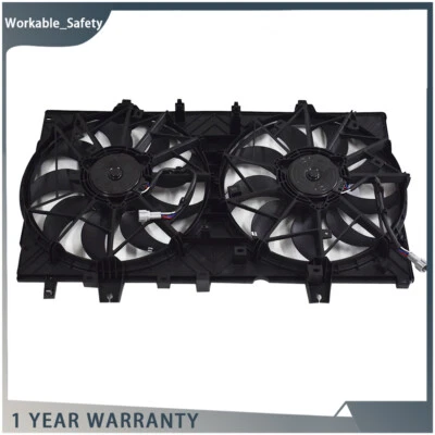 2014 2015 2016-19 2020 For Nissan Rogue 2.5L Radiator AC Condenser Cooling Fan - Изображение 1 из 4