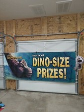 Mcdonald's 2000 Disney Dinosaur Prize Toy Banner Sign Display Store Advertising