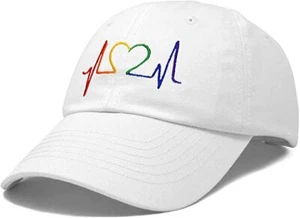 Gorra de béisbol Love Heart cardiograma papá - Imagen 1 de 7
