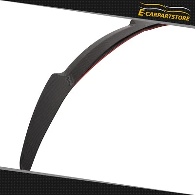 Fits 2014-2018 AUDI A3 & AUDI S3 Sedan Real Trunk Spoiler Wing Carbon Fiber Foto 1 de 4