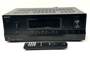 Sony AV Receiver STR-DH520 - 7.1 Ch HDMI 100 Watt w/ Remote Bundle Clean Tested - Picture 1 of 22