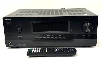 Sony AV Receiver STR-DH520 - 7.1 Ch HDMI 100 Watt w/ Remote Bundle Clean Tested - Image 1 of 4